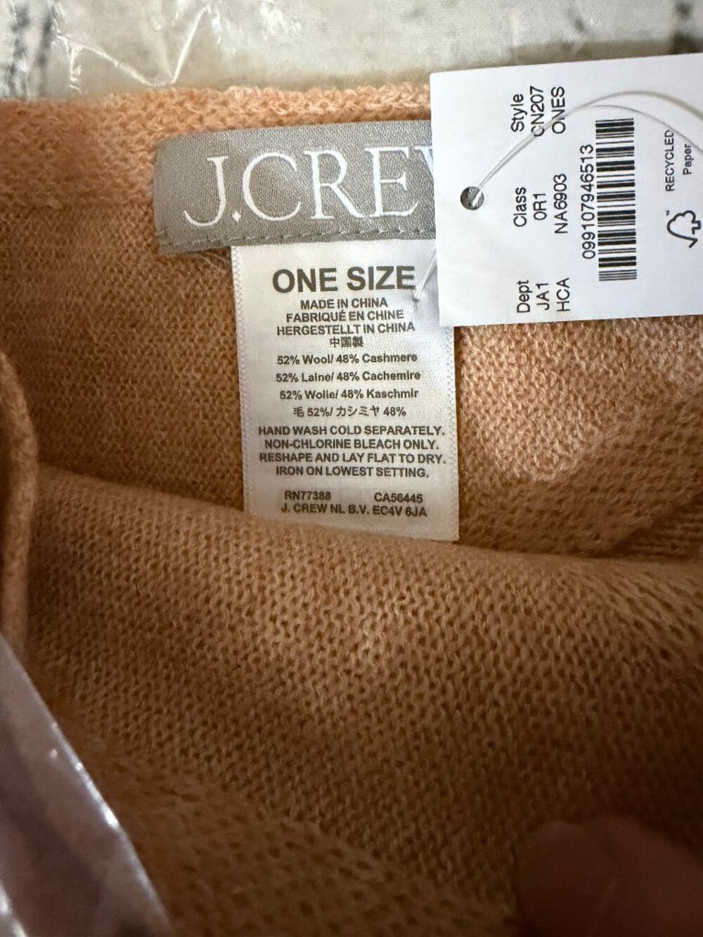 J. Crew Wool-cashmere blend bandana - Picture 5 of 7